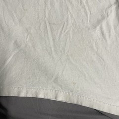 Vintage Y2K Adidas White T Shirt Size Mens XL Shiny Plastic Print Soccer Sports