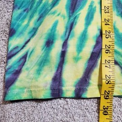 Vintage Tie Dyed T Shirt Hand Dyed Made In Canada XL RARE One Of A Kind