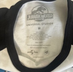 Universal Studios Jurassic World Mr. DNA Geneticist Men’s M Raglan Tee