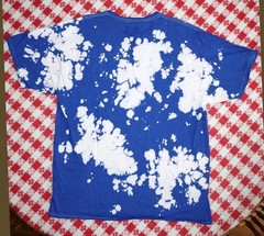 ACDC licensed blue tie-dyed T-shirt size XL