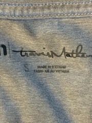 Travis Matthew Size S Long Sleeve Performance T-Shirt Gray Heather Crew Neck