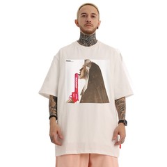 MFCT Men’s Streetwear Artwork Graphic Tee Crewneck Half Sleeves T-shirt