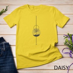 Geometric Art Graphic Planet Space Abstract Cool Man T-Shirt Unisex T-shirt
