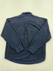 Monar Boys Blue Denim Button-Up Wings Shirt XXL Pocket Patch