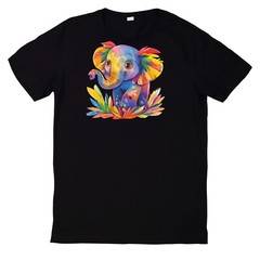 Colourful Animal LGBT Print Cotton T-Shirt