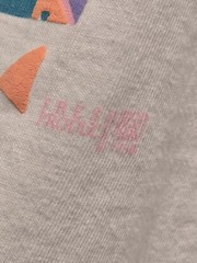 Vintage Vail Shirt Single-Stitch Art Large 90s Puff Print Colorful Fresh Produce