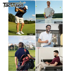 I Mens Polo Shirt Short Sleeve Breathable Casual Sports Summer Shirt Collared