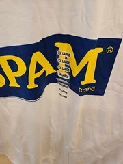 SPAM T-Shirt (New with Tag) – Men’s Size XXL – White Tee Luv 2XL