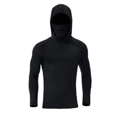 Performance Hoodie Long Sleeve T-Shirts, UPF 50+ Sun Protection Hooded Unisex
