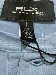 NEW RLX Golf Ralph Lauren Mens Light Blue Long Sleeve Henley Shirt Small S NWT