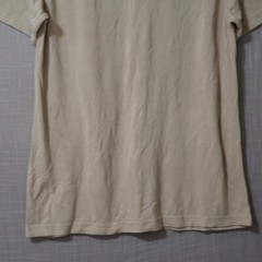 Pierre Cardin T-Shirt Short Sleeve Crew Neck Super Soft Beige Men’s L #H52-38