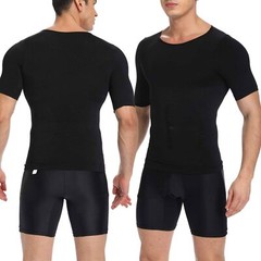 CGTFY Gynecomastia Compress Tank Top Men Slim Abs Body Shaper Vest Athletic Vest