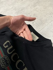 Gucci Belt Logo T-Shirt Big Logo Size S