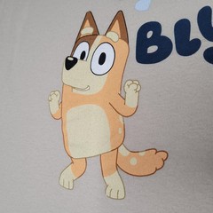 Bluey Shirt Mens Large Cartoon Graphic Crewneck Family Characters T-Shirt Tee