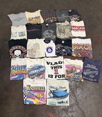 Vintage Wholesale T Shirt Lot Racing Tees Harley Davidson Various Sizes