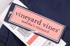 NWT Vineyard Vines Men SS Whale Pocket Crew T-Shirt Tee “SENDFISH & LEAVES WHL”