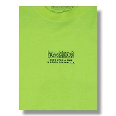 Boyz N The Hood Neon Yellow Long Sleeve Crew Neck T-Shirt Men’s Size XL