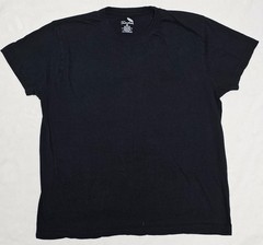 Lot of 3 – Sada Men’s Short Sleeve T-Shirt Black 100% Cotton Crew Neck Size M