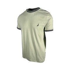 Nautica Men’s T-Shirt Performance Short Sleeve Sea Green (S16) + Sea Blue (S17)