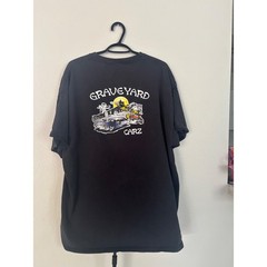 Graveyard Carz Port and Company Graphic T-Shirt Mens 2XL Black Mopar TV Show Tee