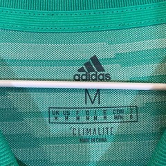 Adidas Shirt Men Medium Green Striped Soccer Tango English Jersey Climate CD8300