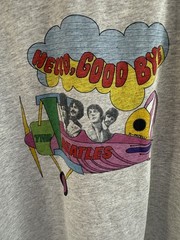Pretty Green x Beatles Hello Goodbye T Shirt XS Extra Small Grey BNWT