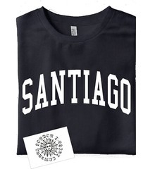 Santiago T-Shirt – Chile, Souvenir, Various Colours, S-XXL