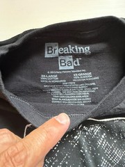 Breaking Bad Heisenberg T Shirt Mens XXL Black Graphic TV Show 2015