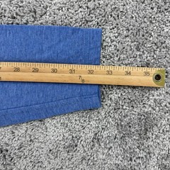 Faherty Cloud Cotton Henley Mens XL Blue Long Sleeve Pima Cotton Modal Peru Made