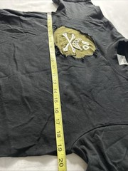 Shaka Wear Mens T Shirt S Black Streetwear Essentials 100% Cotton Garment Dye