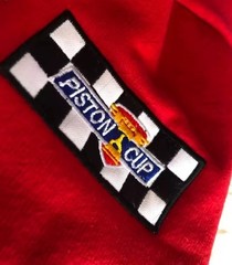 Mens Cars Lightning McQueen Baseball Jacket Red Oversized Embroidered Y2K Stre