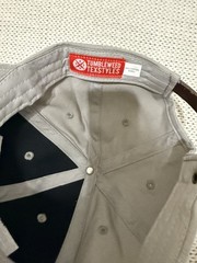 Tumbleweed Textiles Ball Dad Cap Leather STRAP with buckle Gray