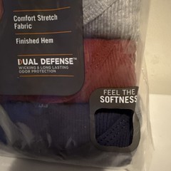 Fruit of the Loom Men’s Size M 38-40 Tag-Free A-Shirts 5 Pack Assorted Colors