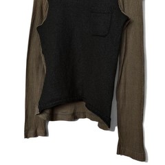 Dries Van Noten Men M 97Ss Full-Length V-Neck Knit Sweater Men’s tops: Stylish a