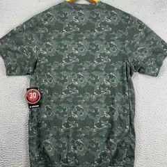 NEW Bemidji State Beavers T-Shirt Mens Large Green Camo Athetic Tee Colosseum