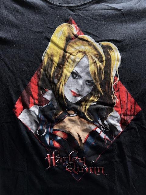 DC HARLEY QUINN Headshot – Adult Licensed T-Shirt – S-3XL