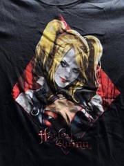 DC HARLEY QUINN Headshot – Adult Licensed T-Shirt – S-3XL