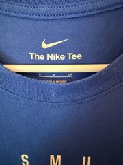 SMU Nike Men’s Short-Sleeve T-Shirt, Blue, Size Small (S)