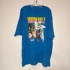 Dragon Ball Z Bird Studio Blue Graphic SS Shirt Men Size 3XL