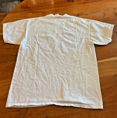 Vintage University of Alaska Fairbanks Nanook Attack White Tshirt Mens Sz Large