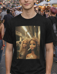 Hot Mess Barbie Inspired T-Shirt ♡ Funny Drunk Party Girl ✩ Stoner Tees! HOT!