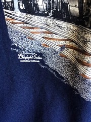 Mens Daylight Sales Santa Fe Super Client Train Blue Graphic Cotton Tshirt