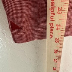 UNTUCKit Henley Shirt Mens Small Red Cascudo Long Sleeve Casual Knit Top