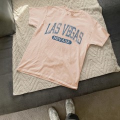 Las Vegas Nevada Vintage Varsity Letters DistressedVintage Retro Tee