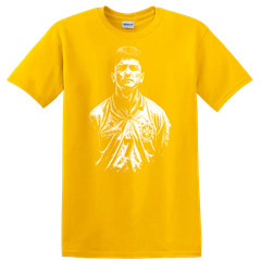 Casual Portrait Graphic T Shirt Minimalist Design Tee for Everyday Wear