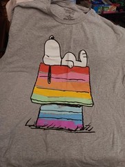 PEANUTS HYBRID T-SHIRT SZ XL 48″ CHEST GREY COLOR