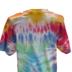 Tie-Dye T-Shirt Unisex M Multicolor Graphic Print Soft Comfortable Festival Boho