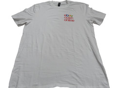 EBAY OPEN ONLINE SELLERS SWAG 2022 LOGO WHITE T-SHIRT SIZE XL COTTON BLEND