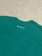 Official Apple WWDC19 Green Embroidered Dub Dub Tee