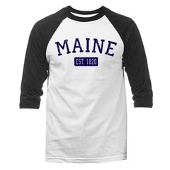 State of Maine ME 3/4 Sleeve Raglan
